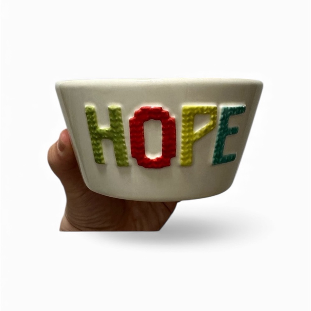 ☔️Threshold HOPE Ceramic Bowl